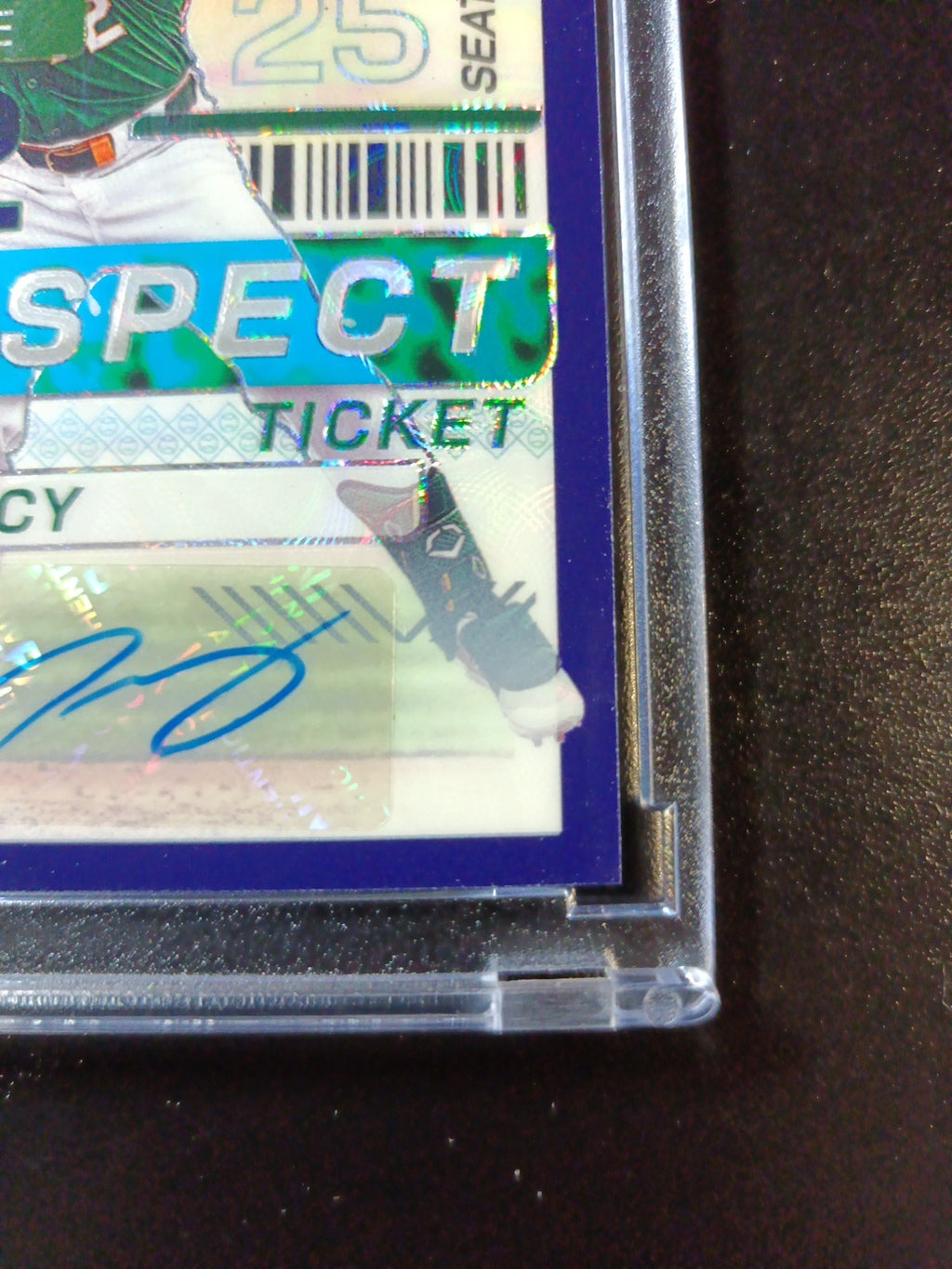 # /49 Error Card Autograph Dodgers Max Muncy Rookie World Series Baseball Card