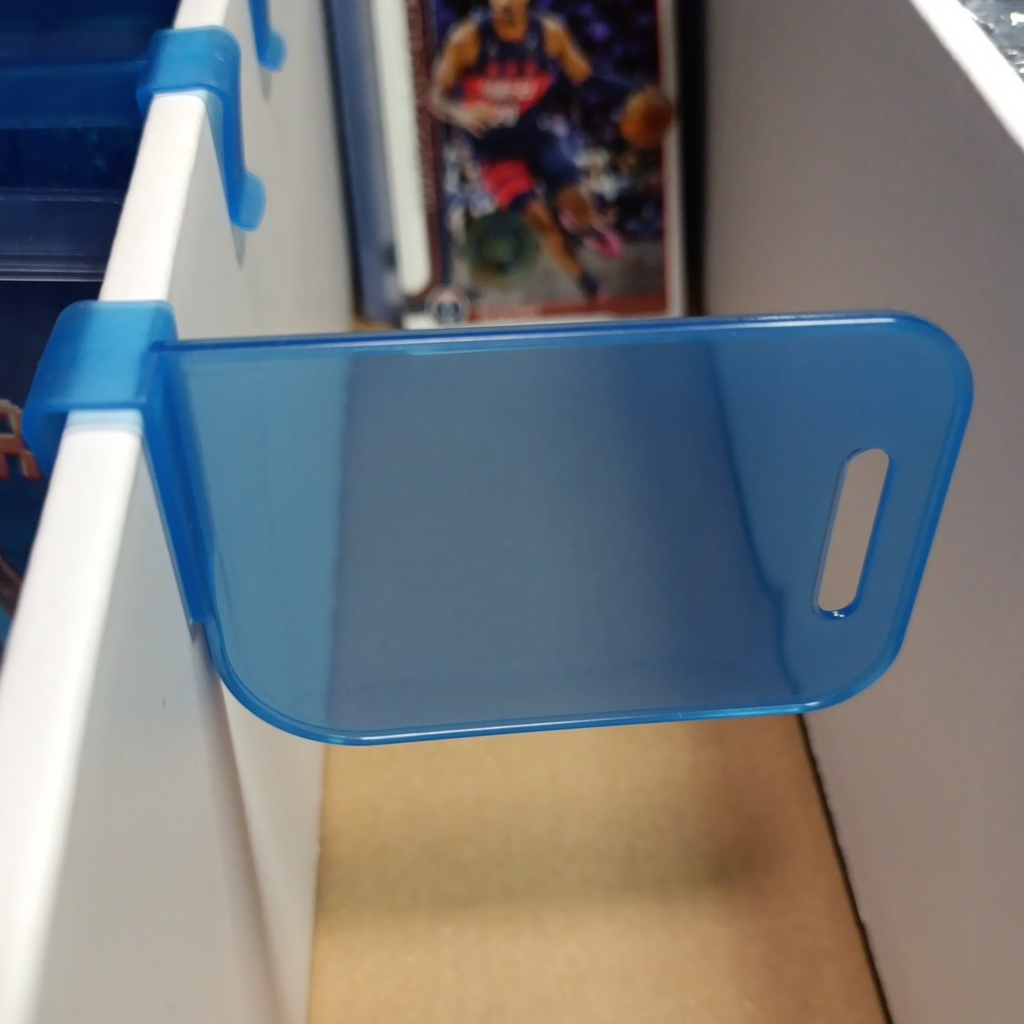 15 Pack Clip On Trading Card Box Sorting Divider Plastic Game Hobby Supplies TCG