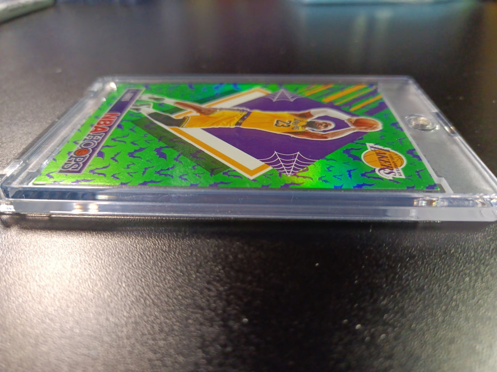 /399 LeBron James Green Bat Holo Haunted Hoops 2024-25 Basketball Card Lakers