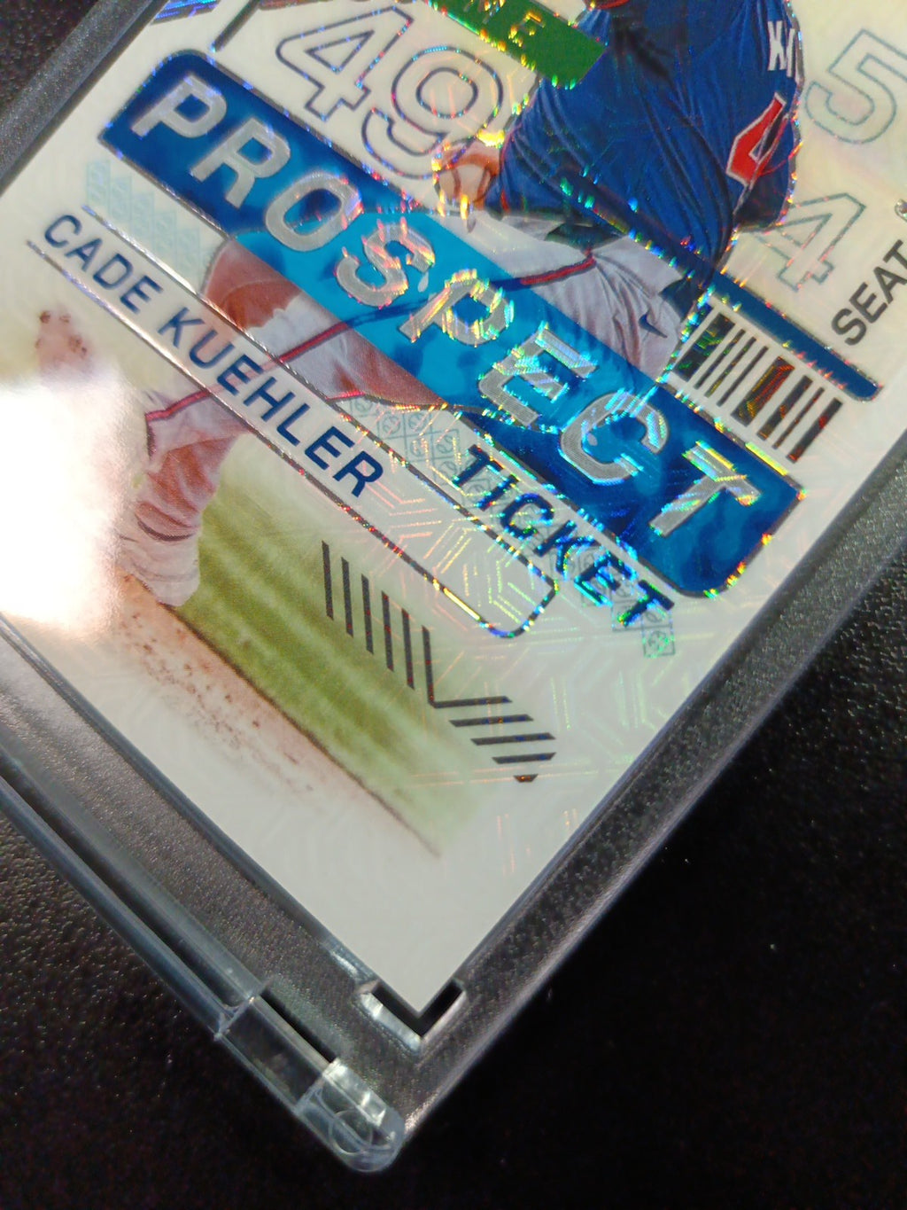 Cade Kuehler # /25 Rare Rookie Atlanta Mojo Prizm Baseball Card MLB