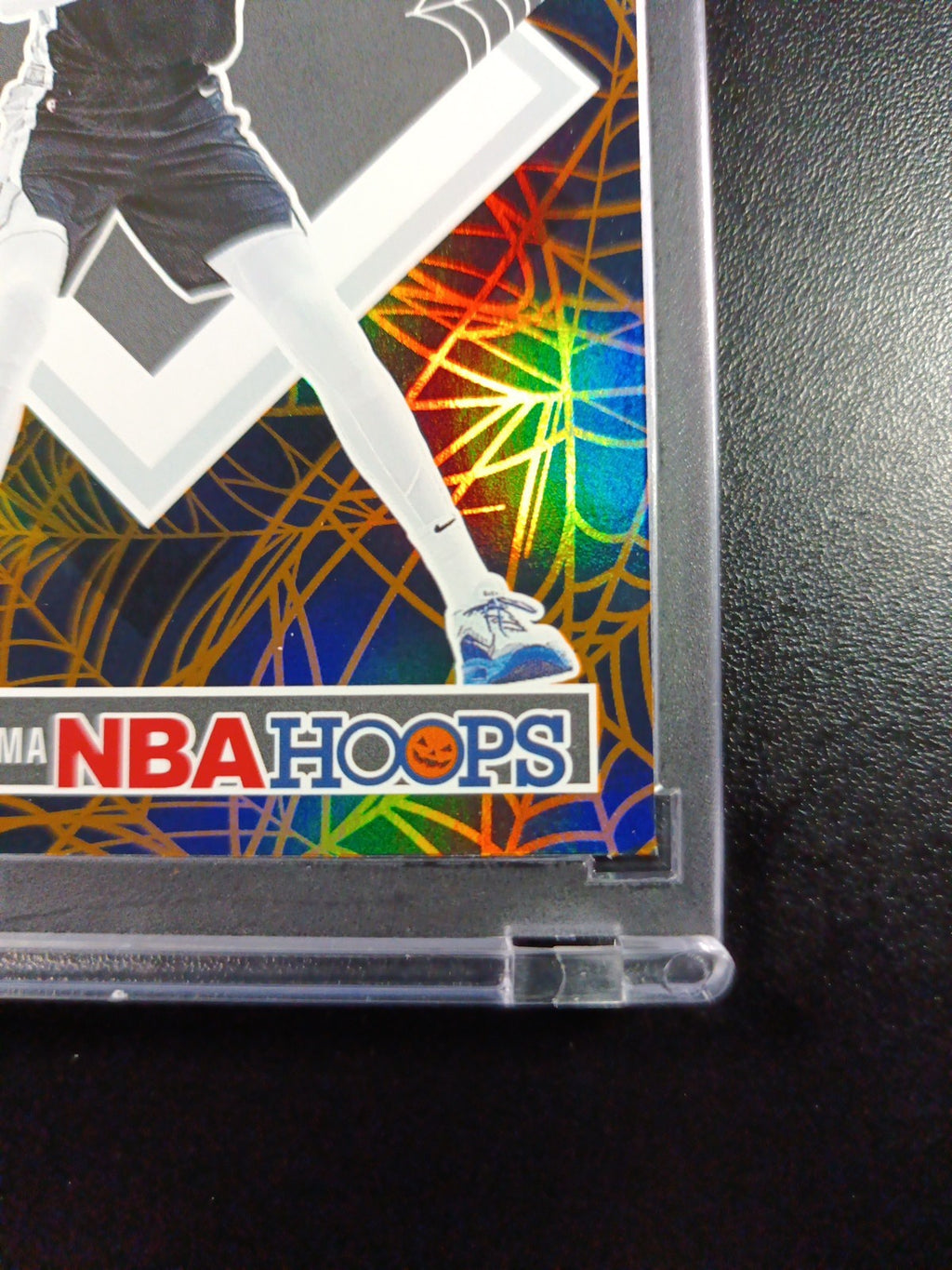 Spider Web Holo Wembanyama NBA Haunted Hoops 2024-25 Basketball Card Spurs Prizm
