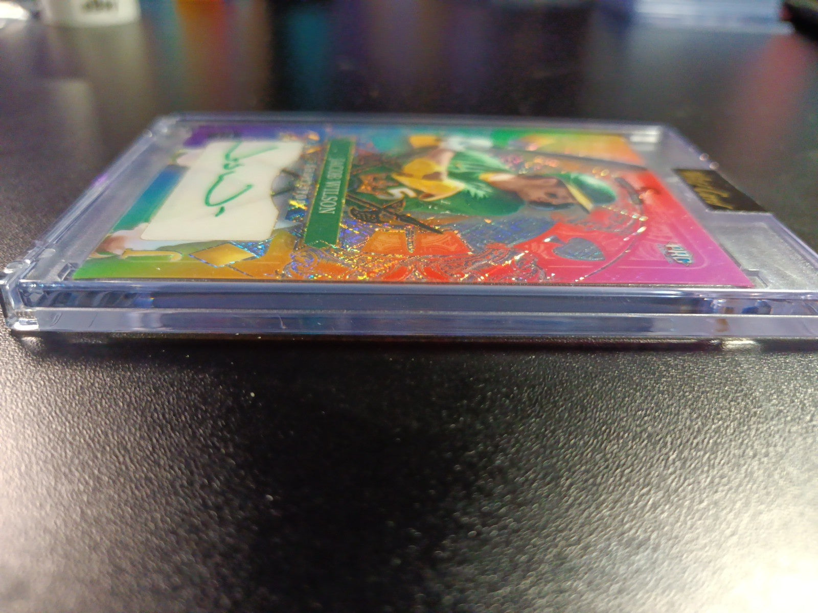 RARE # 1/1 Autograph Jacob Wilson Rainbow Prizm Rookie Baseball Wild Card /1