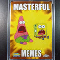 SpongeBob Masterful Memes Surprised Patrick & SpongeBob Card Topps Case Hit MM-7