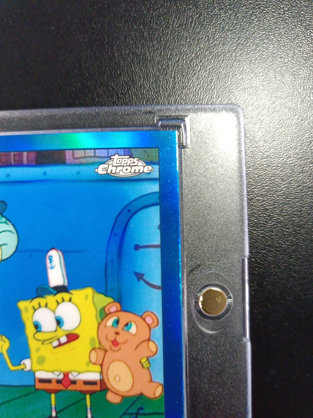 SpongeBob /150 Blue Refractor Squidward Tentacles Krusty Krab Topps 2025 Card