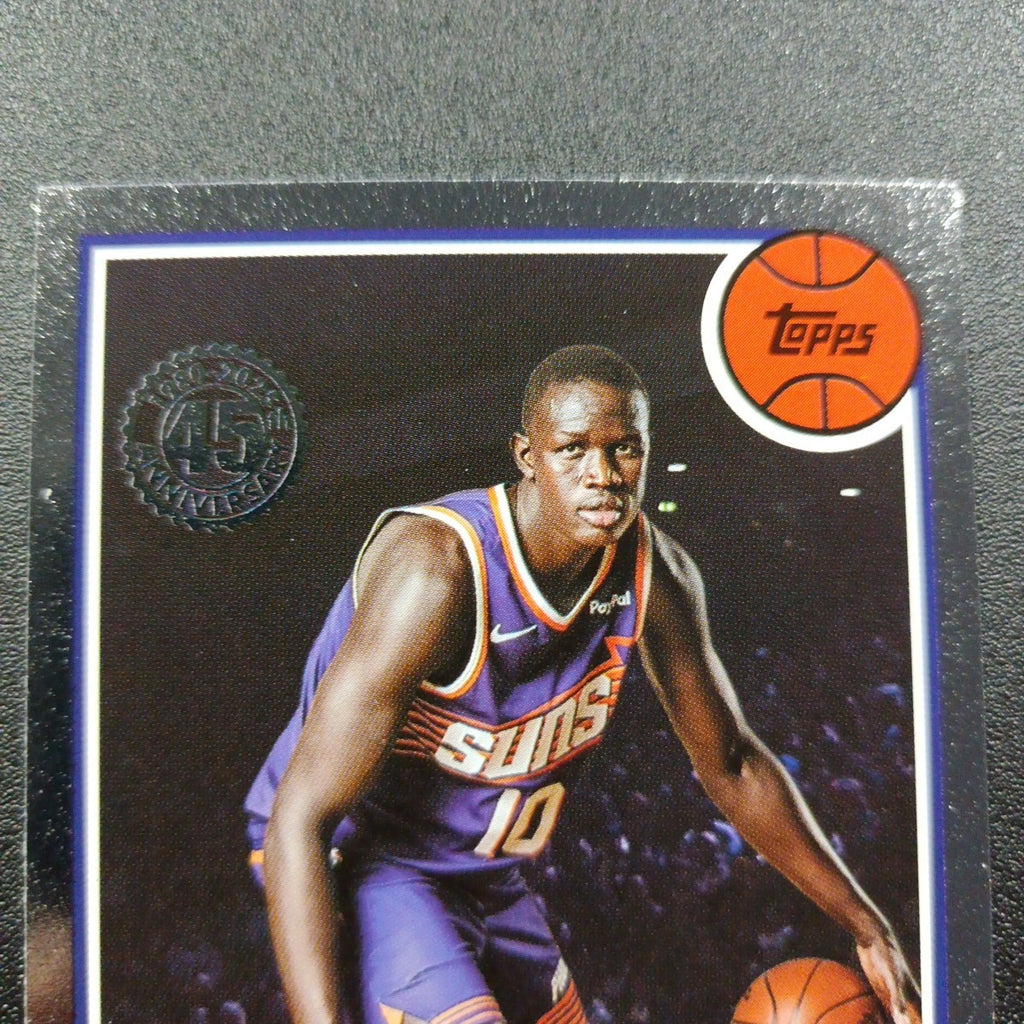 2025-26 Topps Basketball Card Khaman Maluach Silver Foil 45th Anniversary