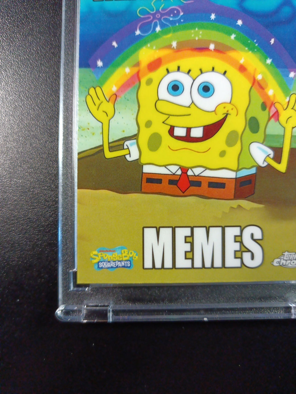 SpongeBob Masterful Memes Imaginaaation pongeBob Card Topps Case Hit MM-4