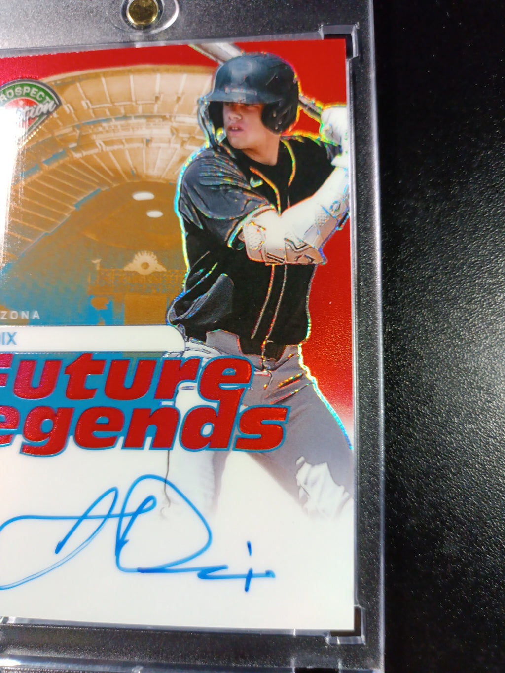 # /99 Rookie On Card Autograph JD Dix Prospect Rare Baseball Card Diamondbacks