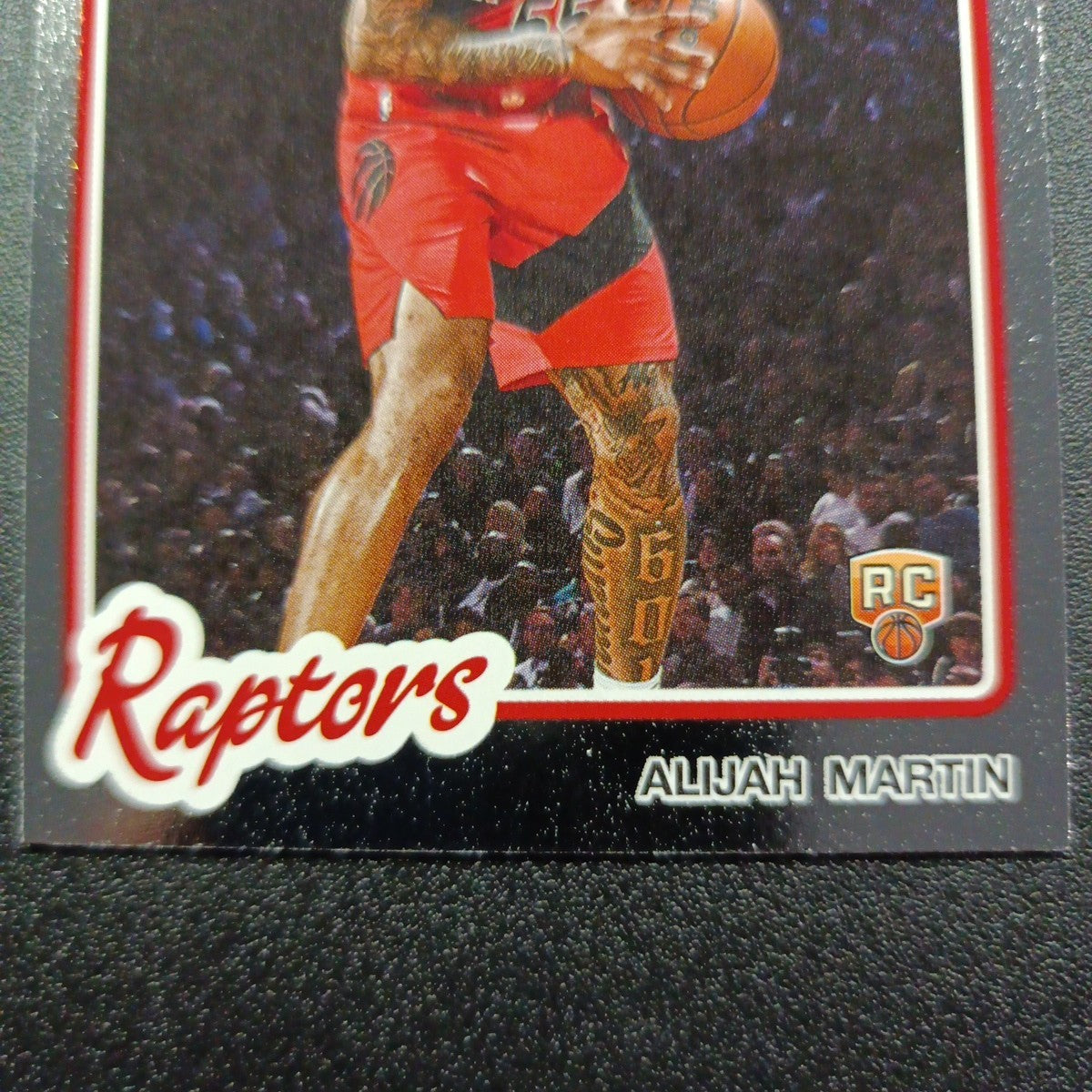 2025-26 Topps Basketball Card Alijah Martin Silver Foil 45th Anniversary