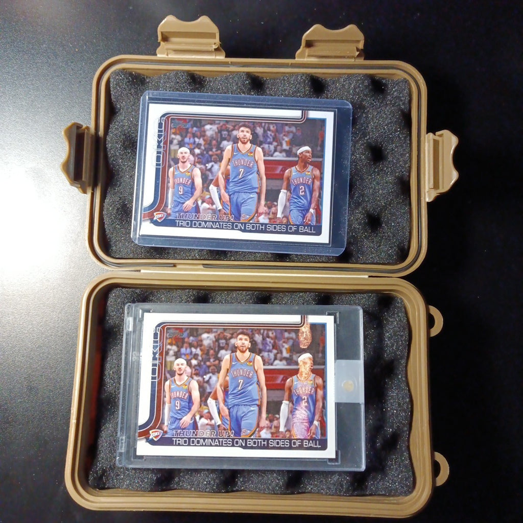 ERROR CARD 2025-26 Topps Basketball Card Shai Gilgeous Chet Holmgren OKC Thunder