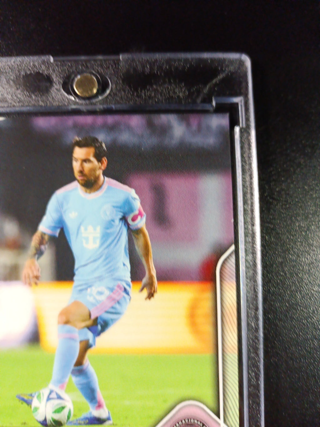 # /5 Lionel Messi Red Foil Topps Now  Variant & Base Card 107 Soccer 2025