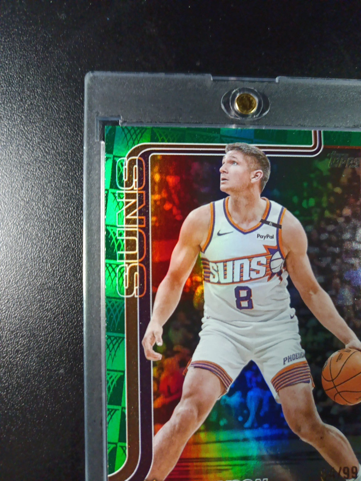 /99 Grayson Allen Season Tip Off Green Logofractor Card 2025-26 Topps Basketball