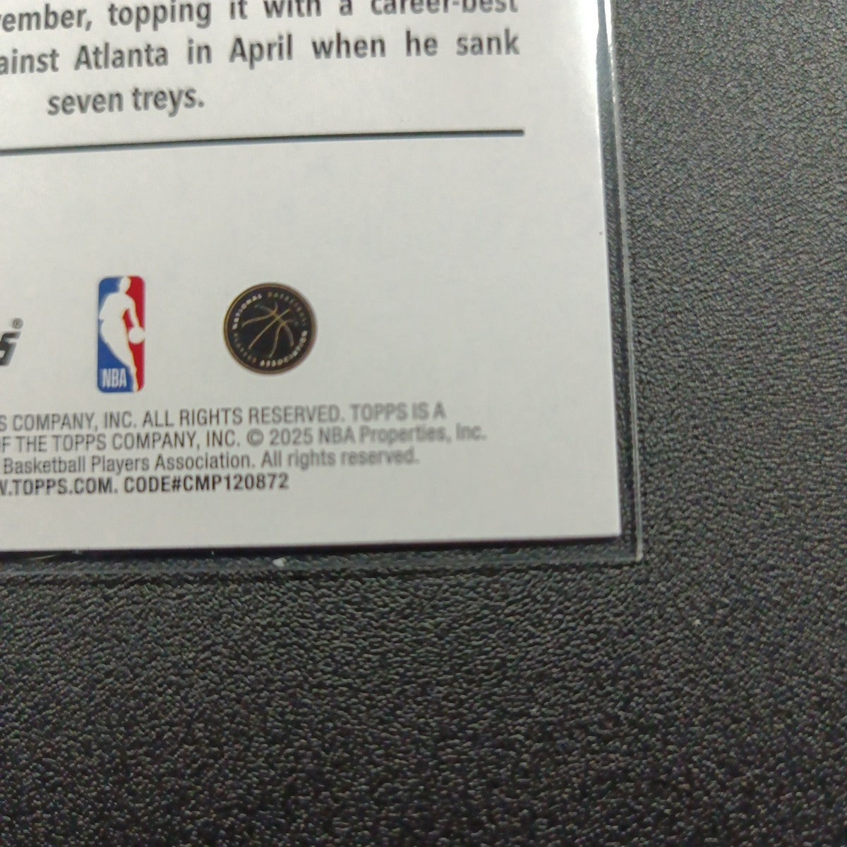 # /2025 Gold Topps Basketball 2025-26 Card Keyonte George 1849/2025 Case Hit