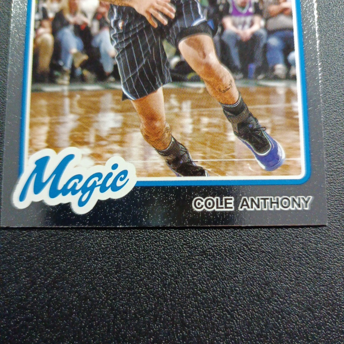2025-26 Topps Basketball Card Cole Anthony Silver Foil 45th Anniversary
