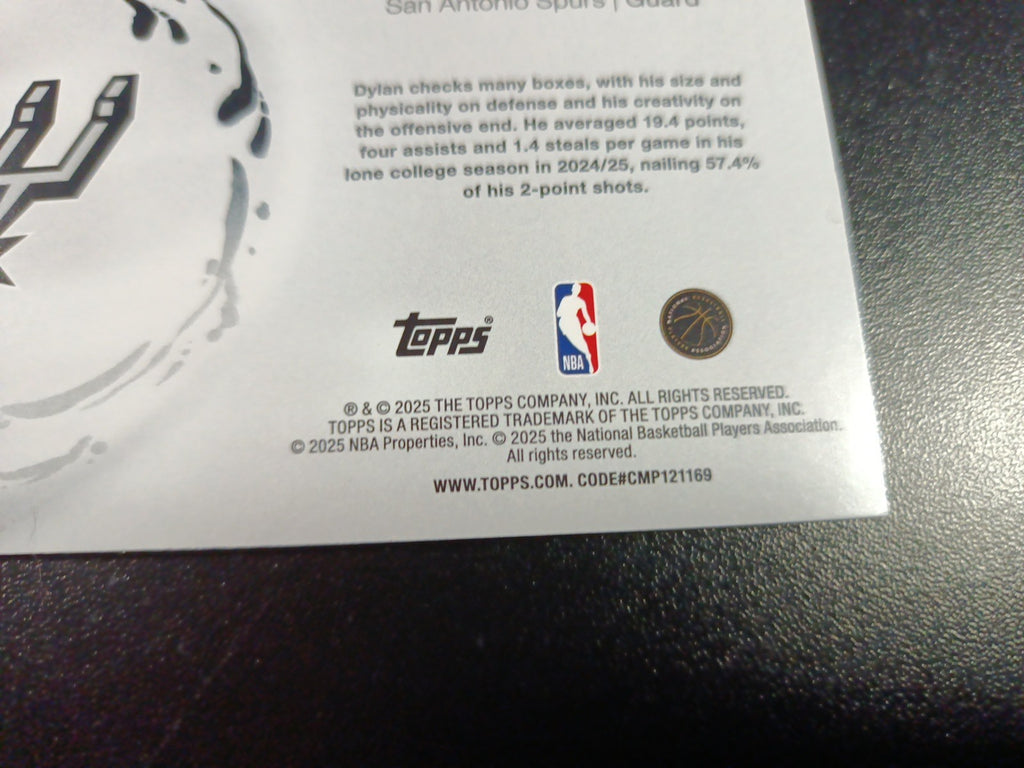 Generation Now 2025-26 Topps Rookie Basketball Card Pick Your Player Set Builder