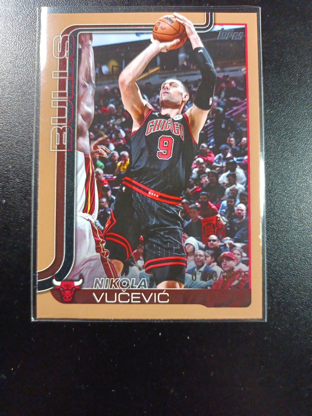 # /2025 Nikola Vucevic Gold Card 2025-26 Topps Basketball NBA Chicago Bulls