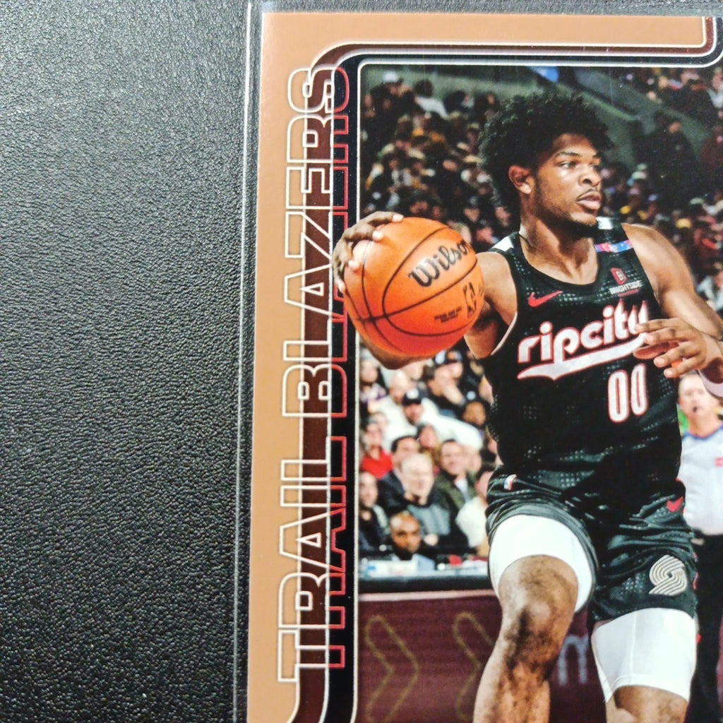 # /2025 Gold Topps Basketball 2025-26 Card Scoot Henderson 0072/2025 Case Hit