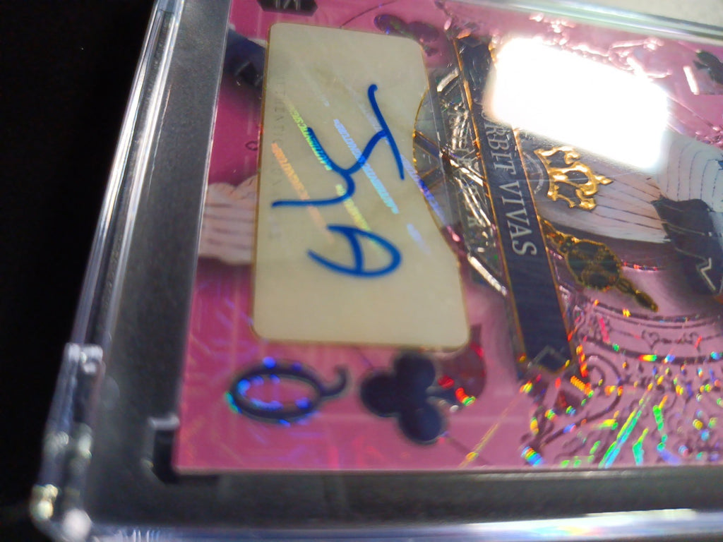 Jorbit Vivas #1/1 Superfractor Autograph Rare Rookie MLB Baseball Card Prizm