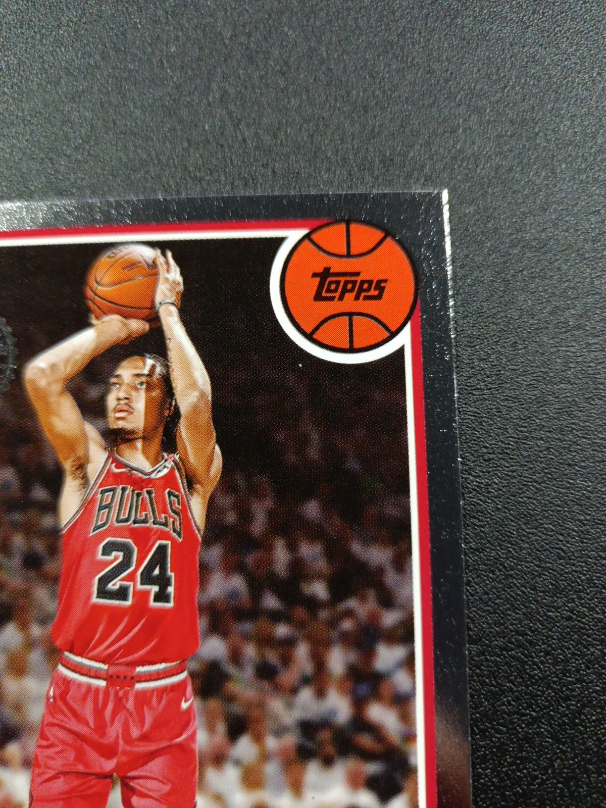 2025-26 Topps Basketball Card Noa Essengue Silver Foil 45th Anniversary