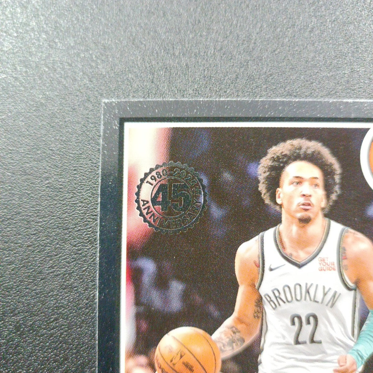 2025-26 Topps Basketball Card Jalen Wilson Silver Foil 45th Anniversary