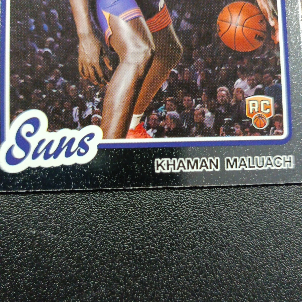 2025-26 Topps Basketball Card Khaman Maluach Silver Foil 45th Anniversary