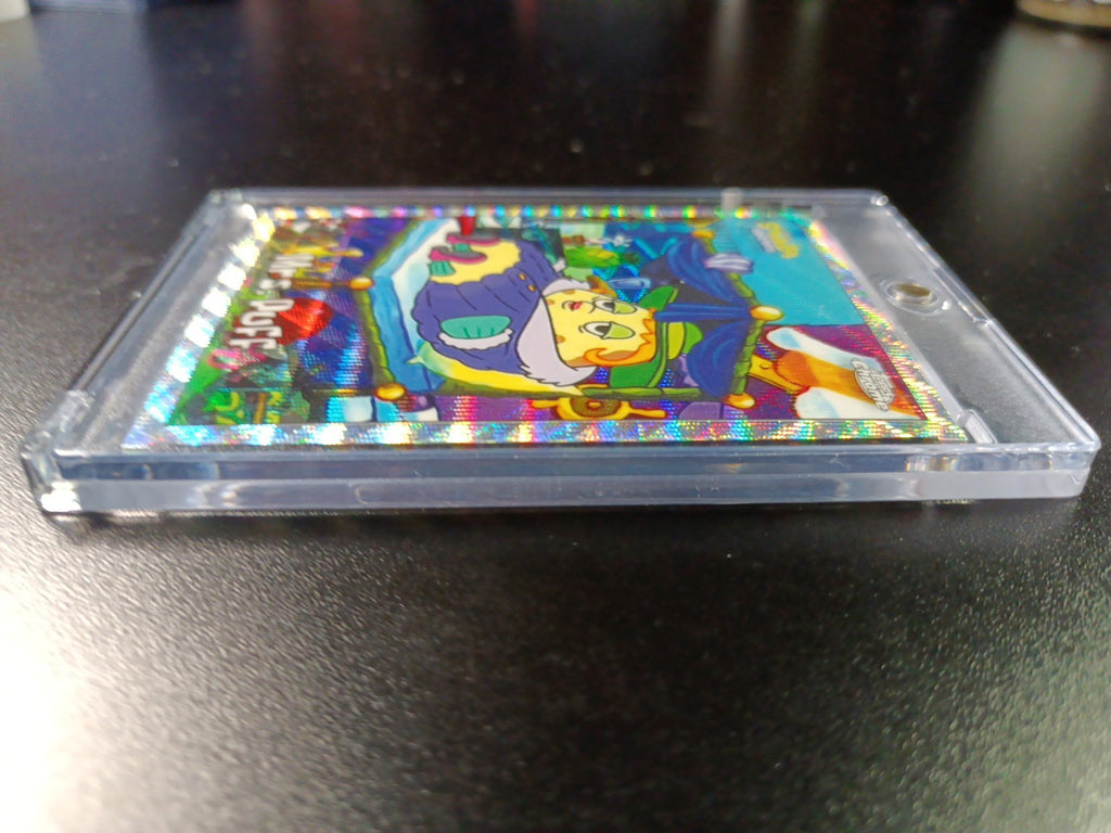 SpongeBob # 62/175 Silver Wave Refractor Mrs. Puff Relaxing Card Topps /175