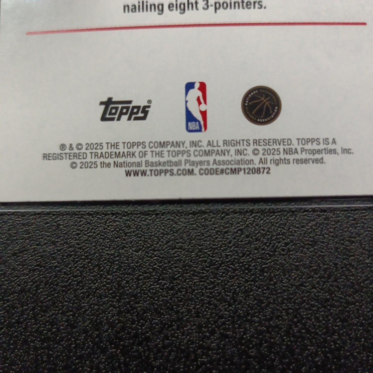 # /2025 Gold Topps Basketball 2025-26 Card Scoot Henderson 0072/2025 Case Hit