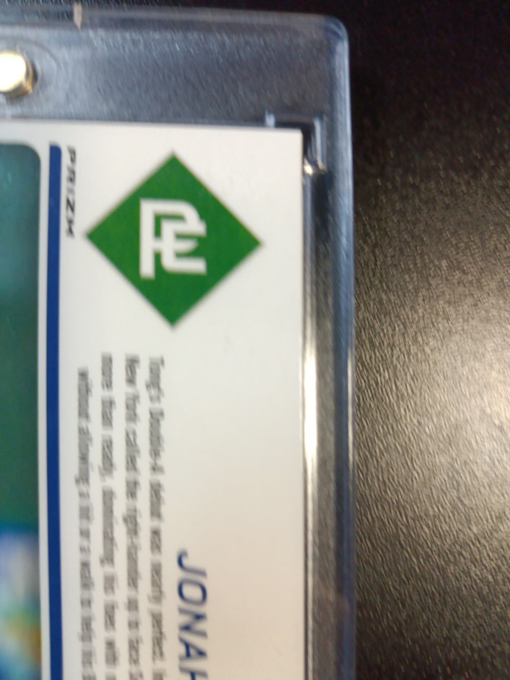 Jonah Tong # /75 Prospect Autograph Linticular Blue Prizm Rare Baseball Card 