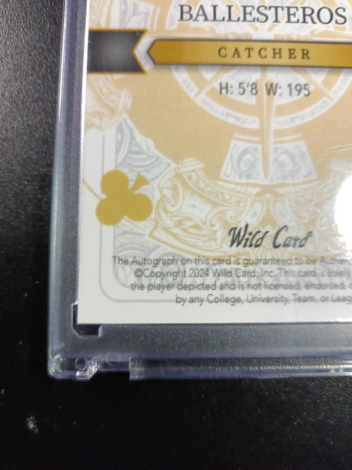 # 1/1 Autograph Moises Ballesteros Rookie Baseball Card Disco Prizm Refractor