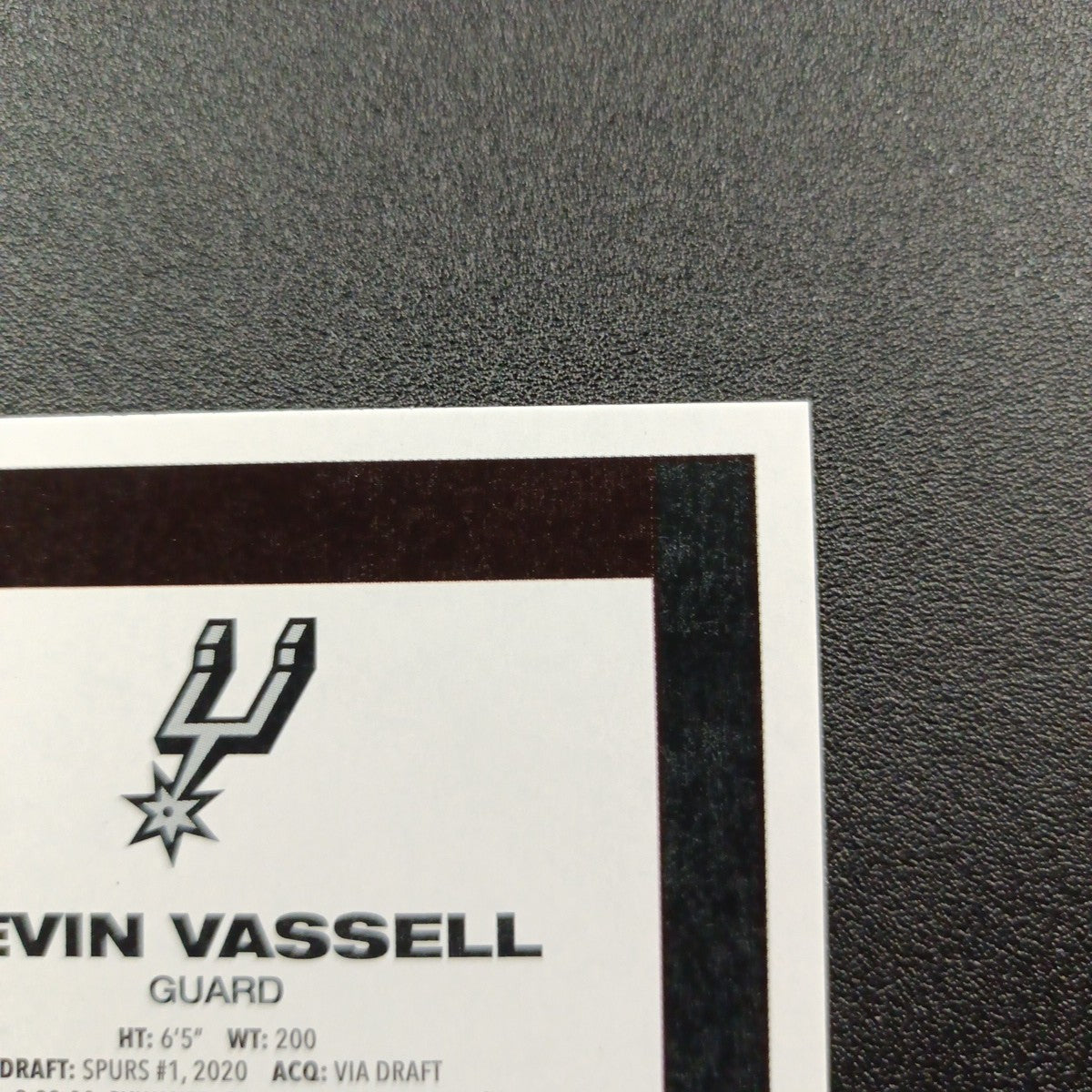 2025-26 Topps Basketball Card Devin Vassell Silver Foil 45th Anniversary