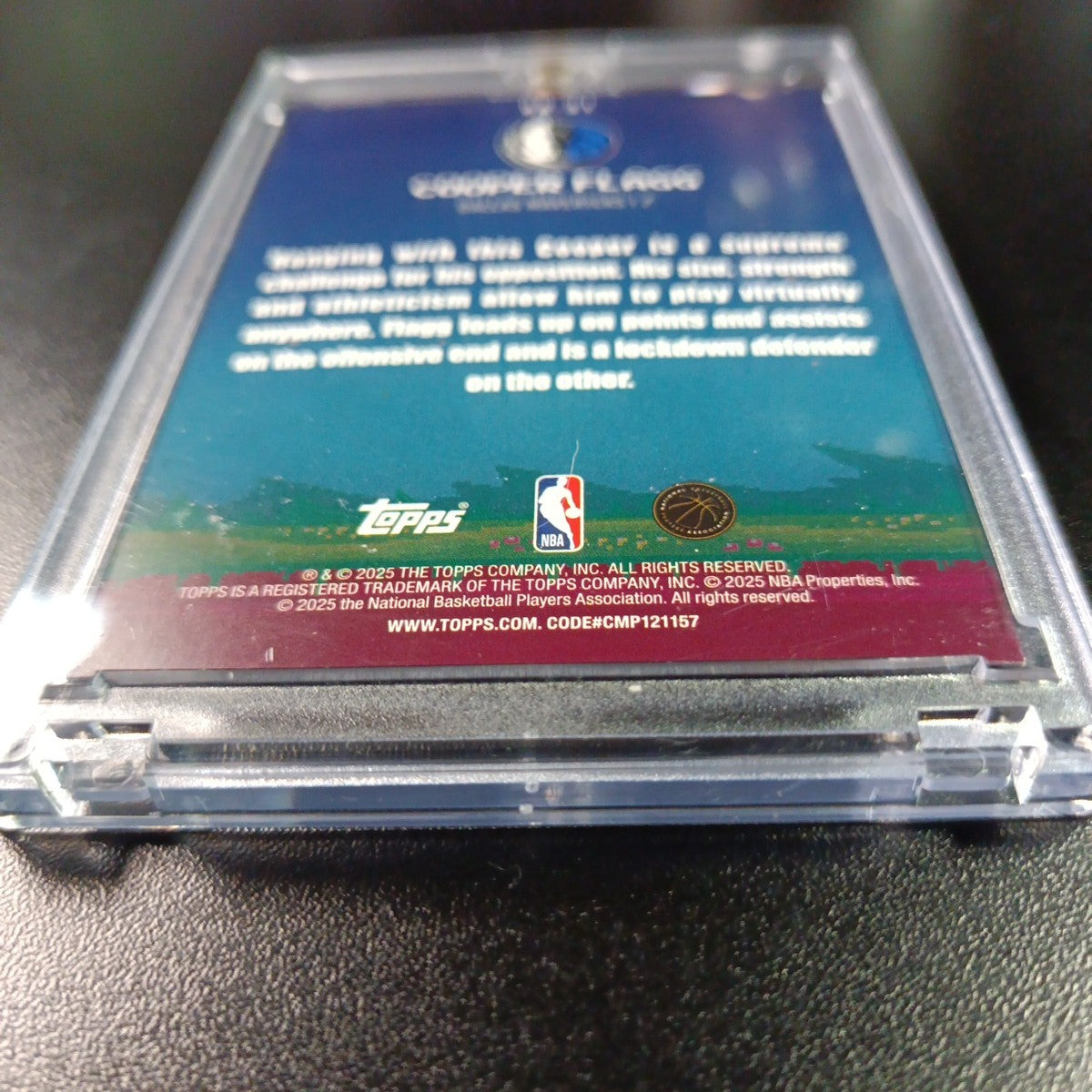 Cooper Flagg Rookie 8 Bit Ballers Video Game Card 2025-26 Topps Basketball