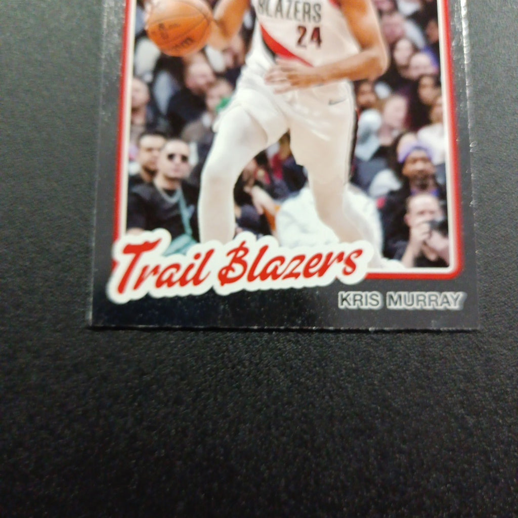 2025-26 Topps Basketball Card Kris Murray Silver Foil 45th Anniversary