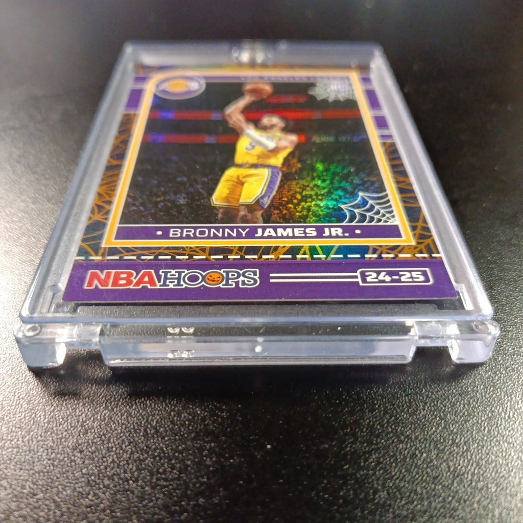 Bronny James Jr Rookie Web Holo NBA Haunted Hoops 2024-25 Basketball Card Lakers