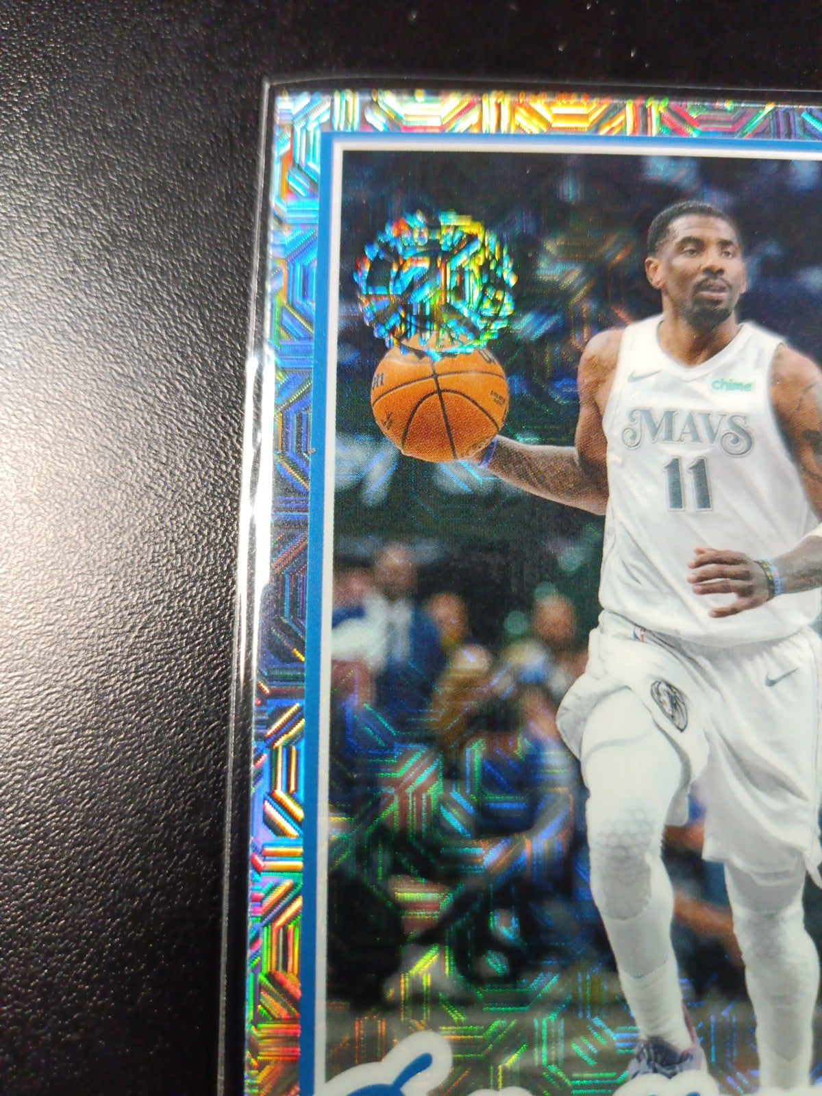 Mojo Refractor Kyrie Irving 45th Anniversary Card 25-26 Topps Basketball NBA