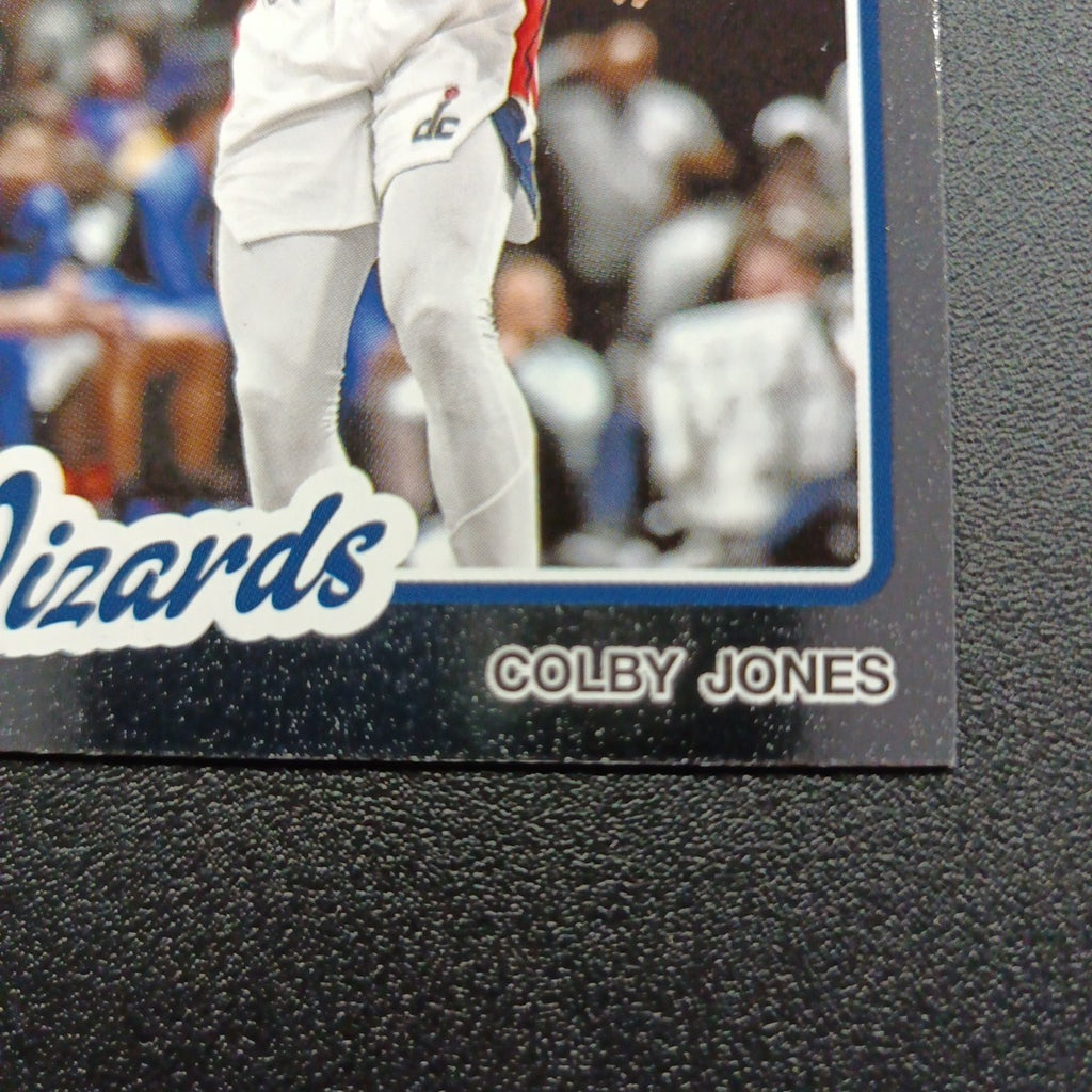 2025-26 Topps Basketball Card Colby Jones Silver Foil 45th Anniversary