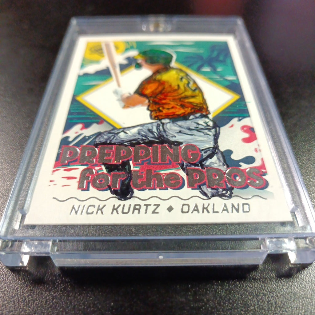 Nick Kurtz Artist Sketch Card Rookie Panini Prepping For the Pros 2024 Gift Idea