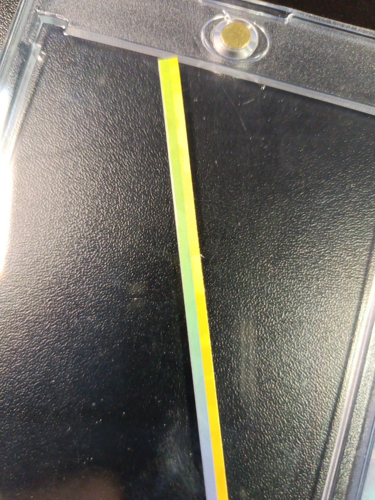 SpongeBob Factory Error Cut Trim Scrap Refractor Strip Topps Chrome Case Hit