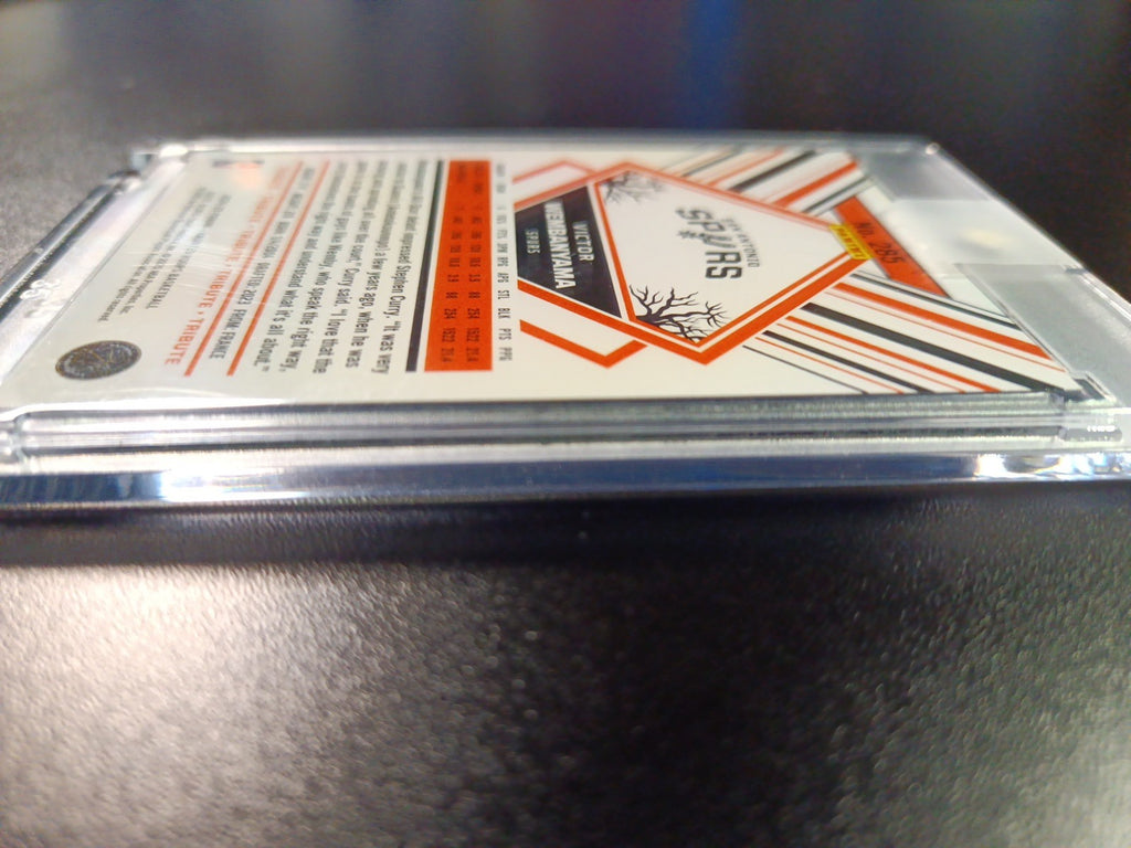 Green Slime Wembanyama NBA Haunted Hoops Panini 2024-25 Basketball Card Spurs 