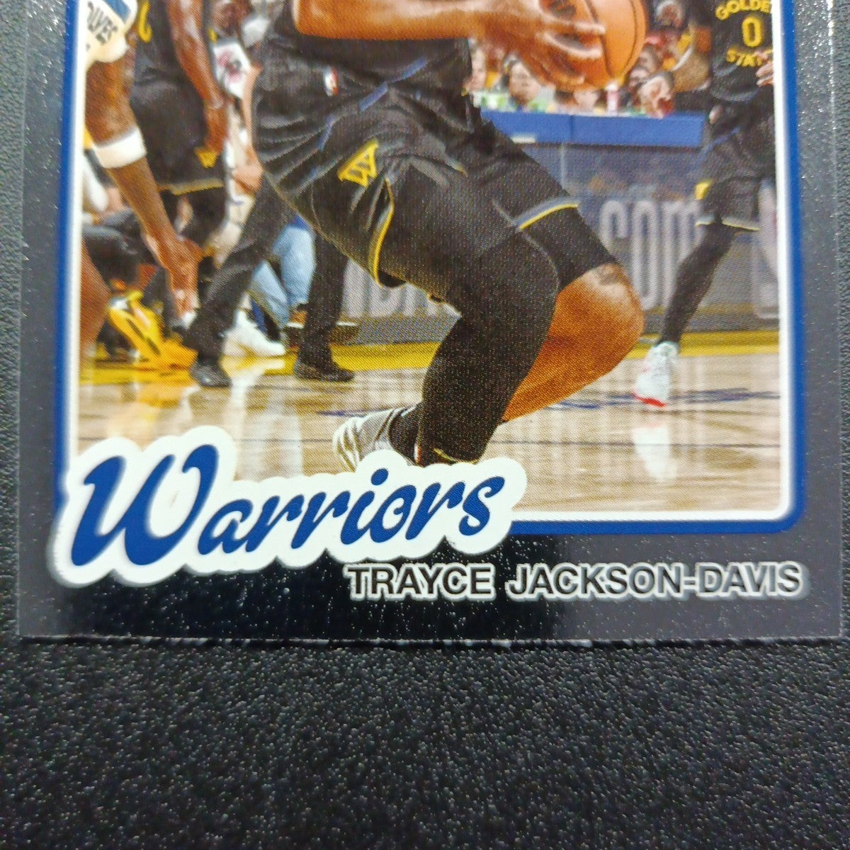 2025-26 Topps Basketball Card Trayce Jackson-Davis Silver Foil 45th Anniversary