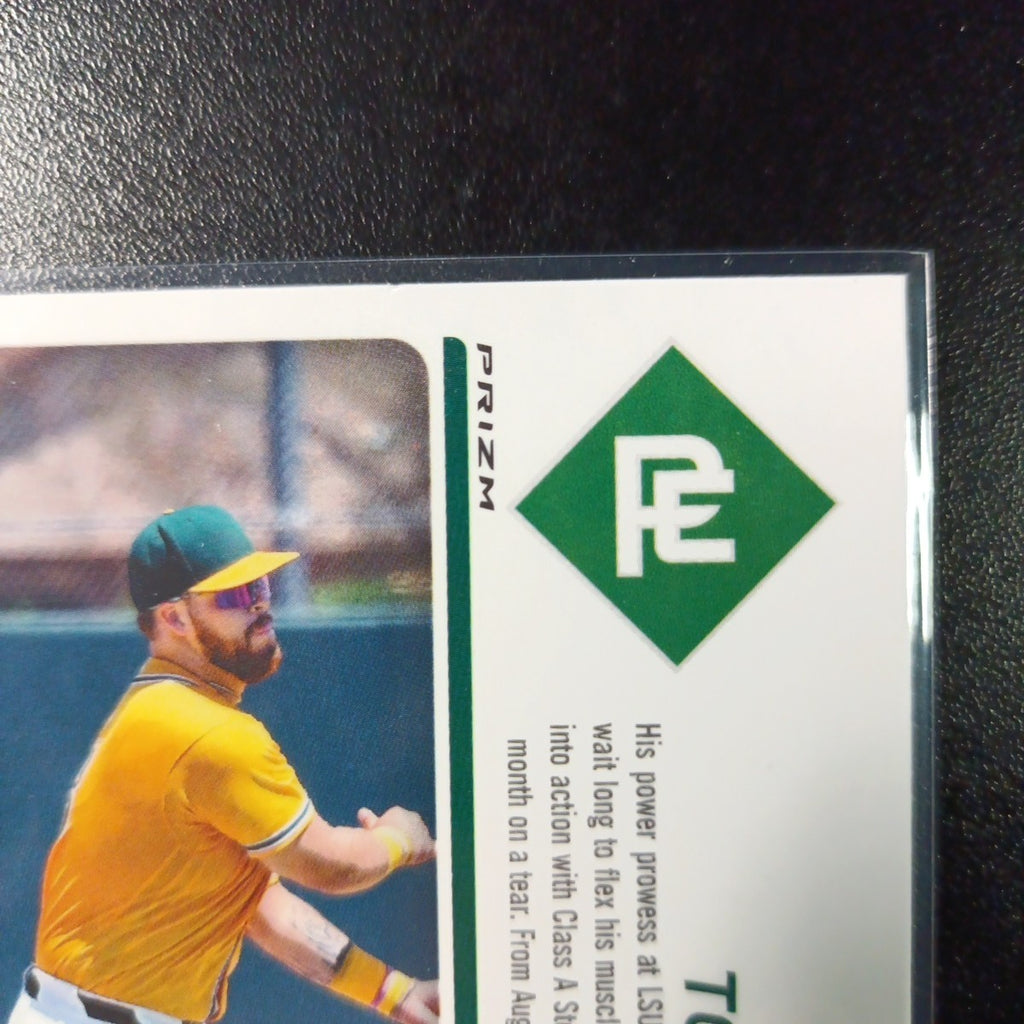 Checkered Red Prizm # /99 Auto Tommy White Panini Prospect Rookie Baseball Card