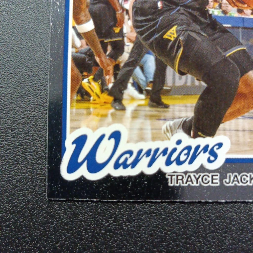 2025-26 Topps Basketball Card Trayce Jackson-Davis Silver Foil 45th Anniversary