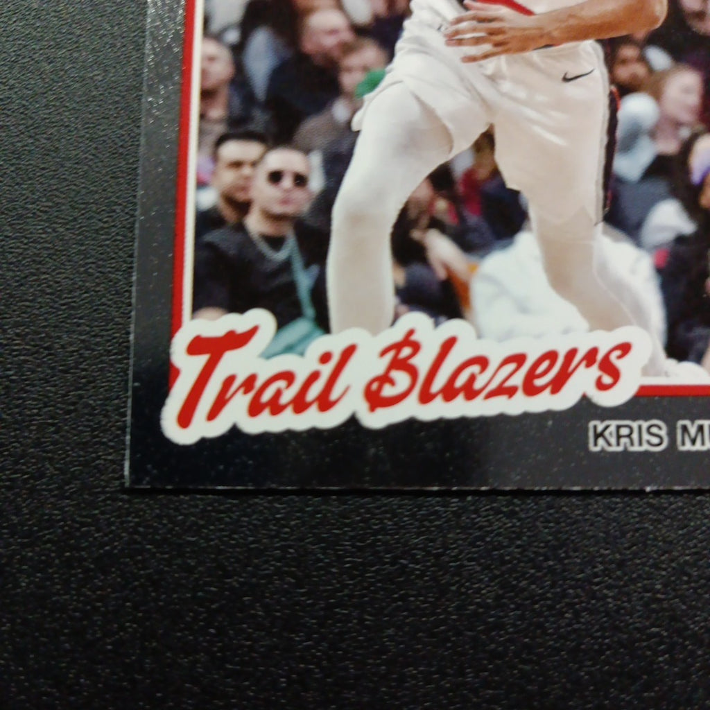 2025-26 Topps Basketball Card Kris Murray Silver Foil 45th Anniversary