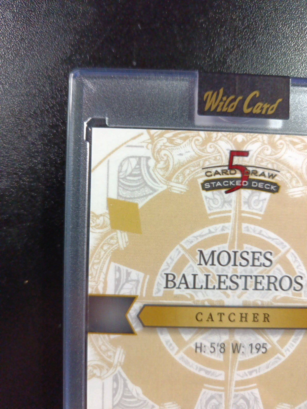 Moises Ballesteros #1/3 Autograph Rare Rookie MLB Baseball Card Wave Prizm