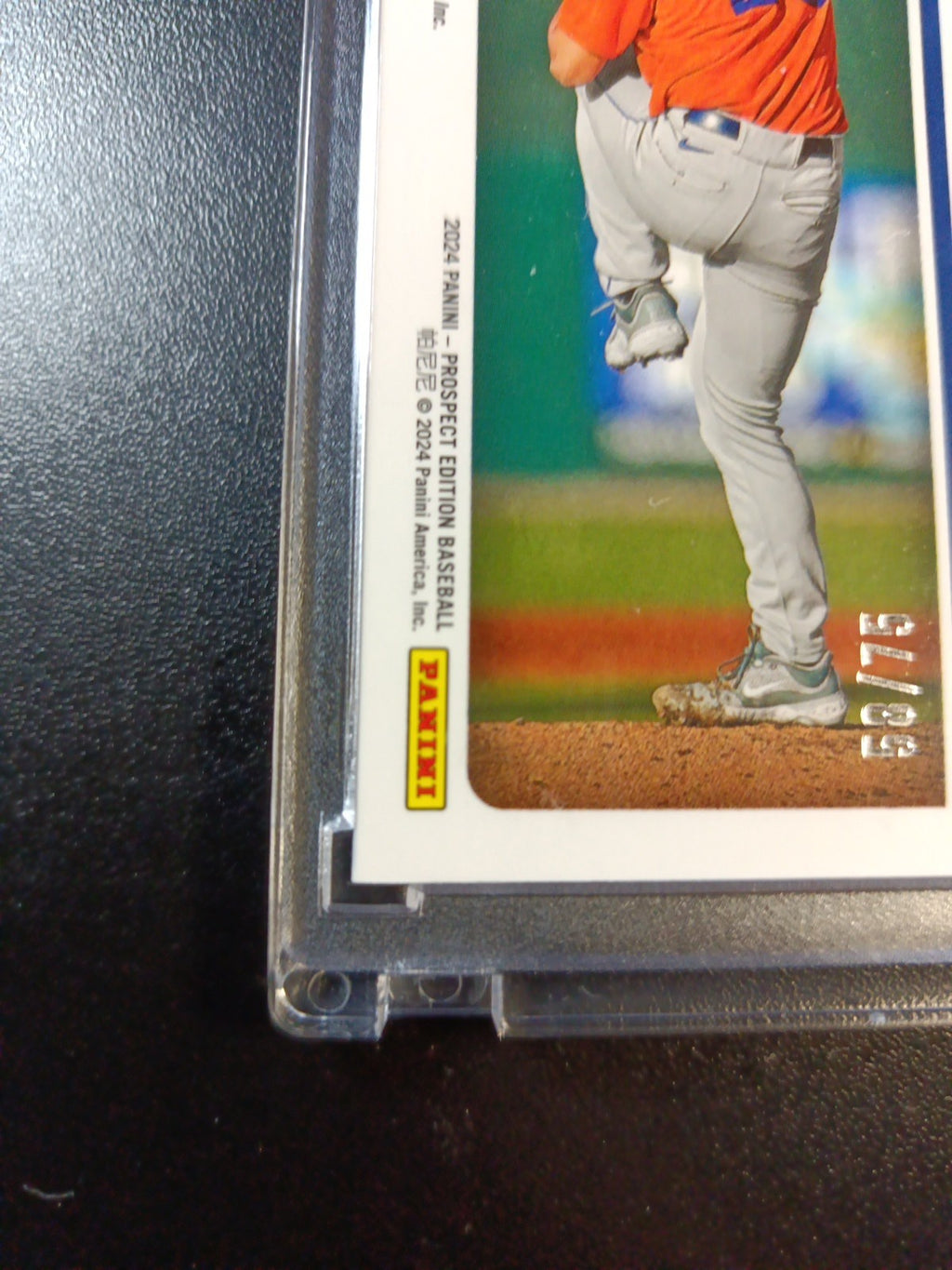 Jonah Tong # /75 Prospect Autograph Linticular Blue Prizm Rare Baseball Card 