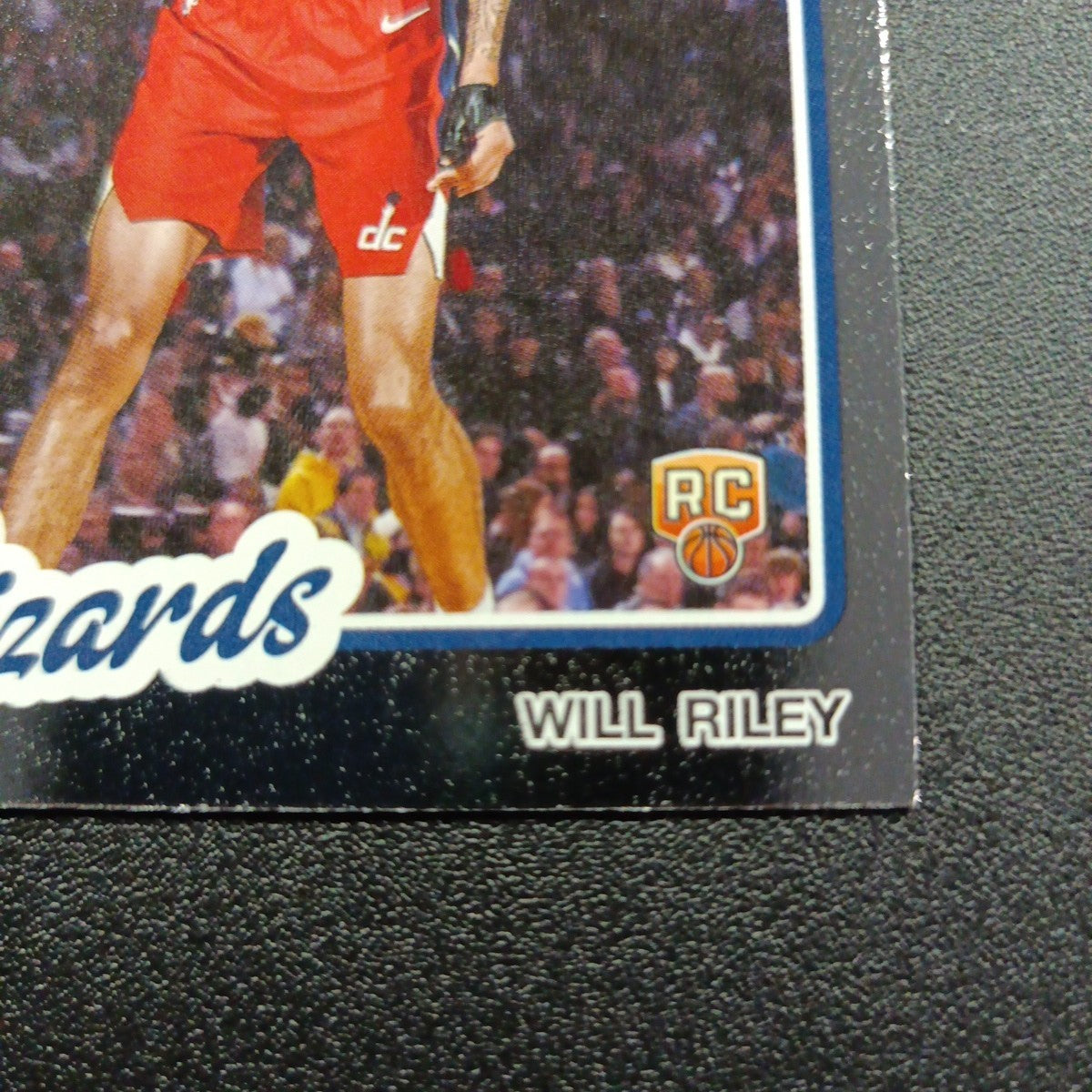 2025-26 Topps Basketball Card Will Riley Silver Foil 45th Anniversary