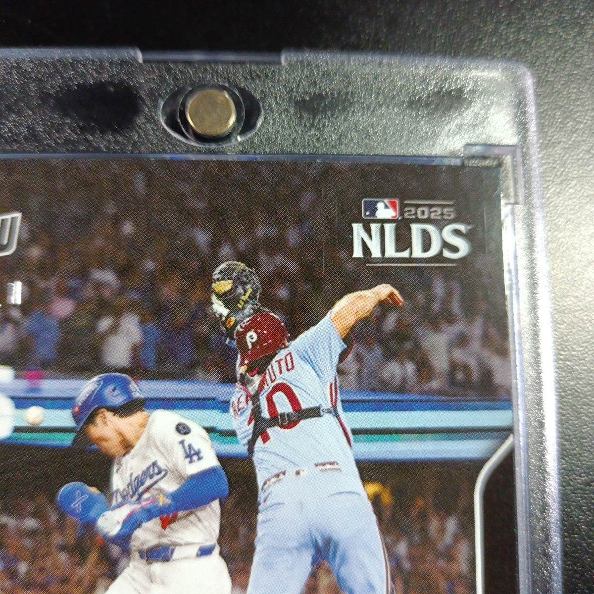 # /10 Black Foil Topps NOW 847 Dodgers MLB World Series Case Hit Baseball Card
