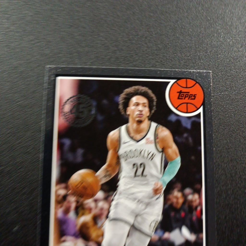 2025-26 Topps Basketball Card Jalen Wilson Silver Foil 45th Anniversary