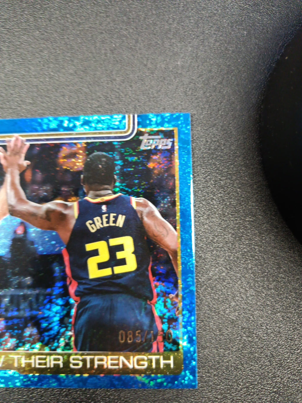 # /150 Topps Basketball 2025-26 Stephen Curry Dub Nation Blue Speck Prizm Dubs