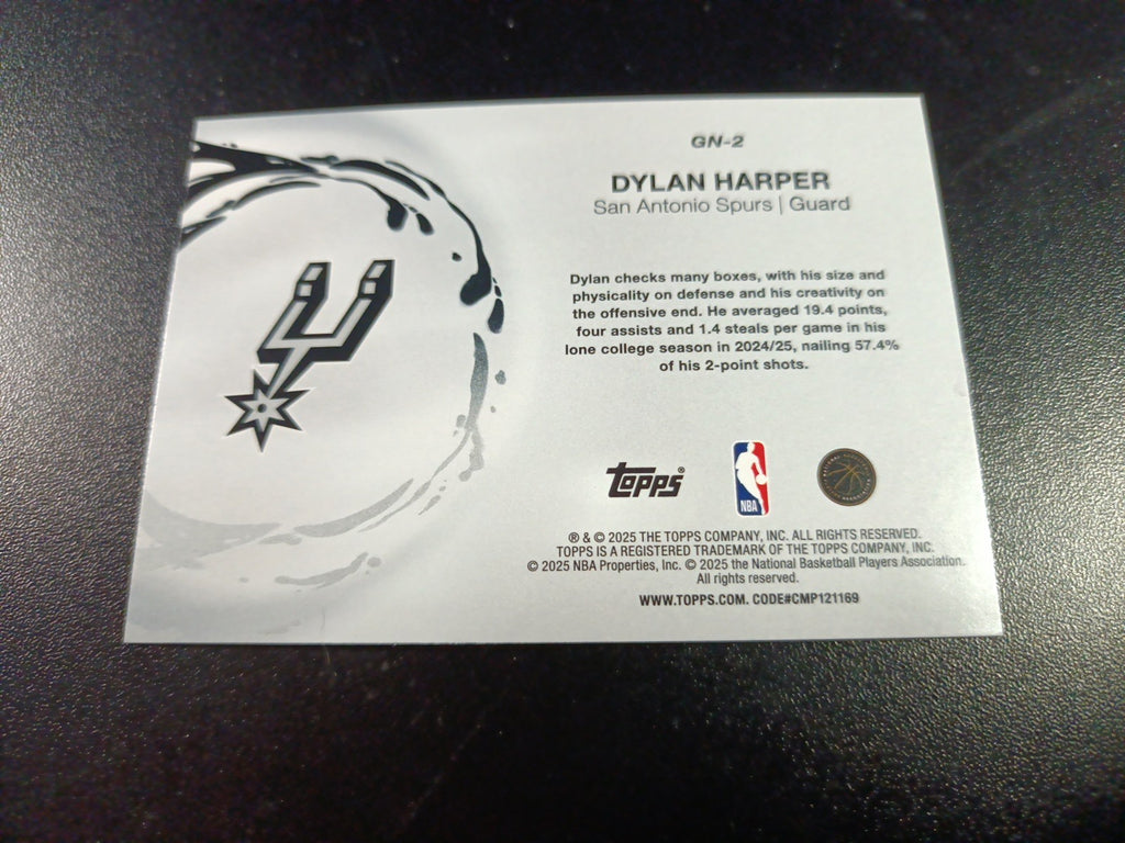 Generation Now 2025-26 Topps Rookie Basketball Card Pick Your Player Set Builder