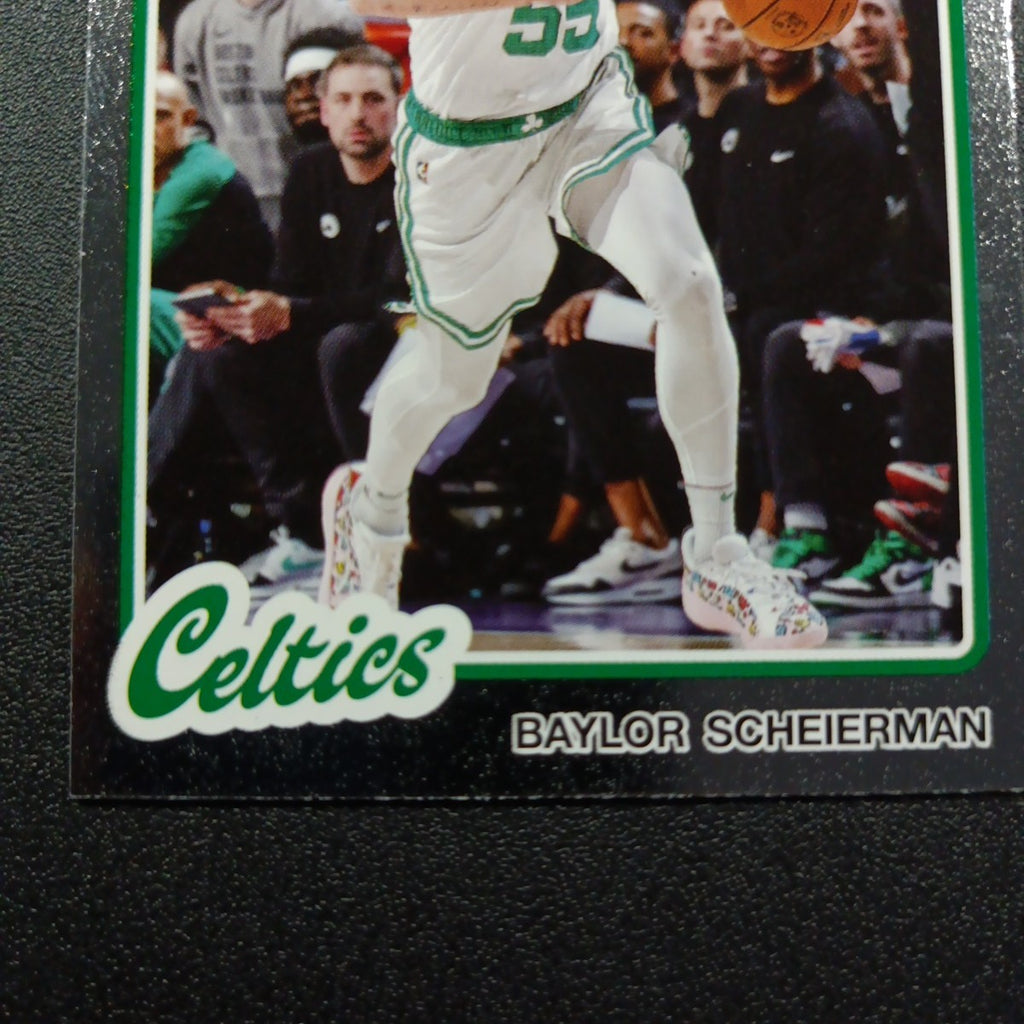 2025-26 Topps Basketball Card Baylor Sheierman Silver Foil 45th Anniversary