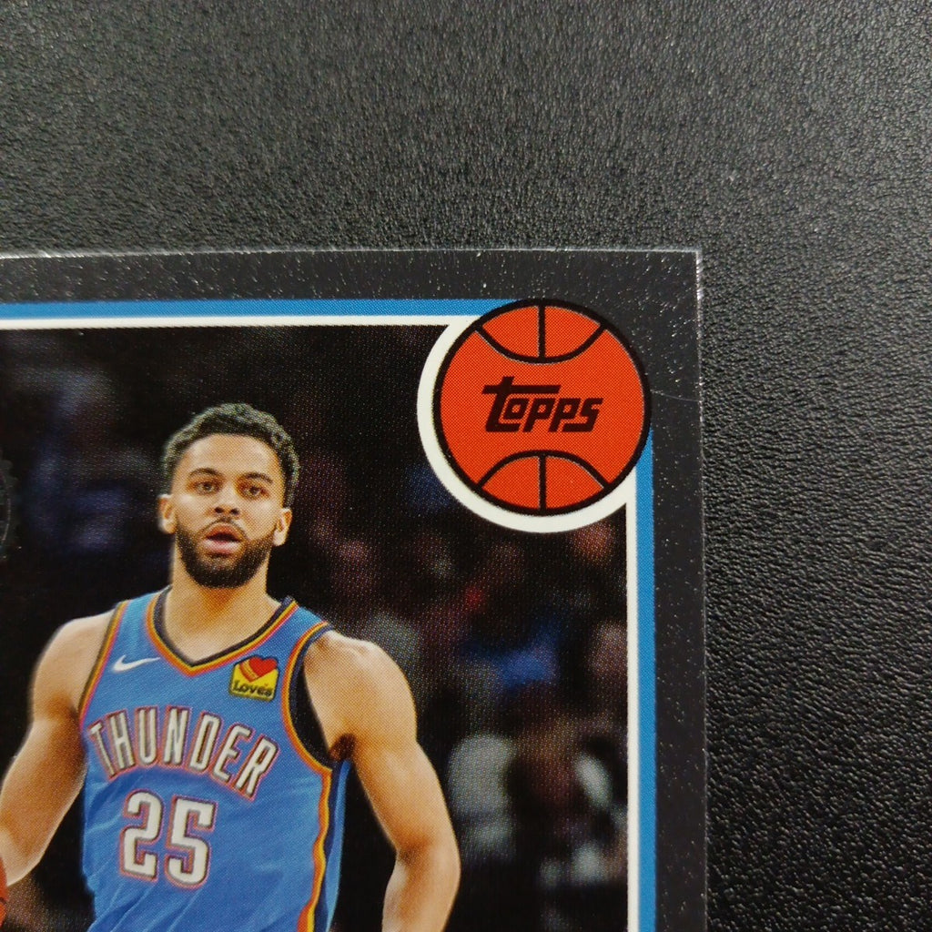 2025-26 Topps Basketball Card Ajay Mitchell Silver Foil 45th Anniversary